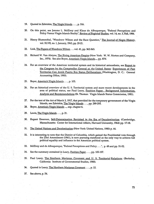 Taking Bearings: The United States Virgin Islands 1917-1987 - Page 75