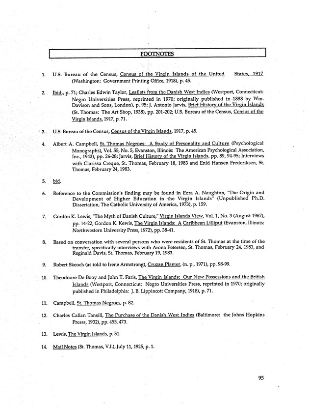 Taking Bearings: The United States Virgin Islands 1917-1987 - Page 95