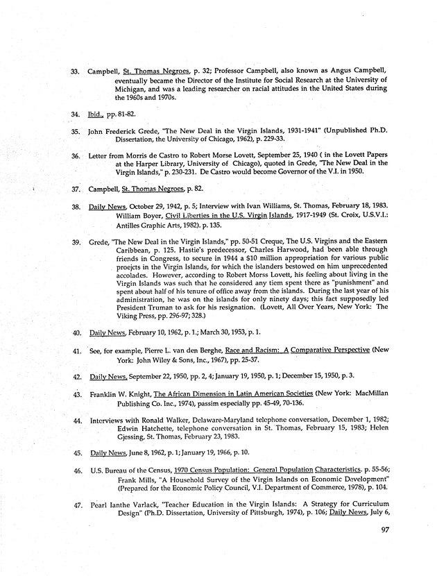 Taking Bearings: The United States Virgin Islands 1917-1987 - Page 97