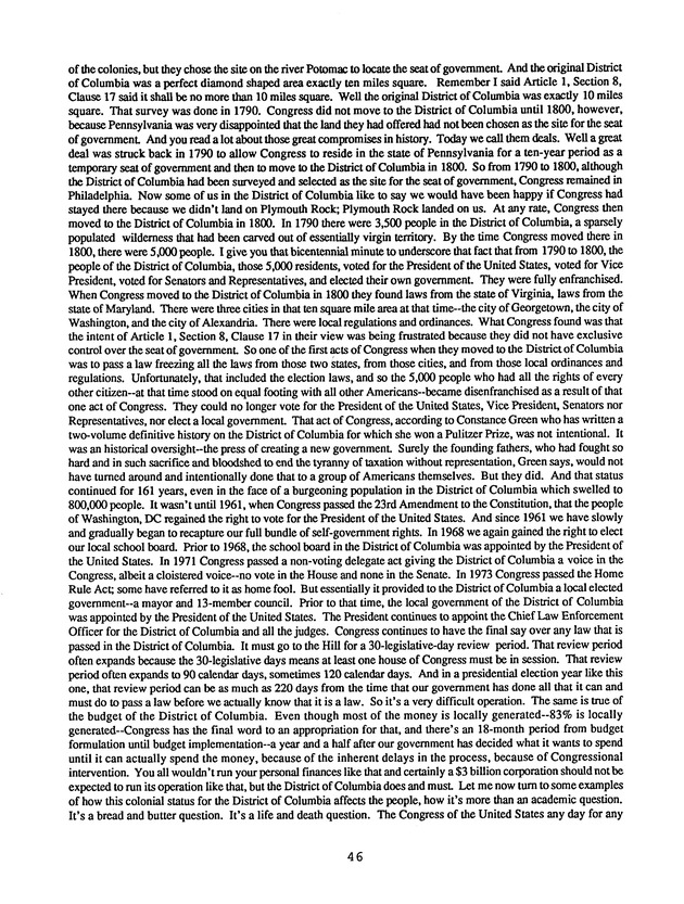 Proceedings : Conference on the Future Political Status of the United States Virgin Islands (February,1988) - Page 46