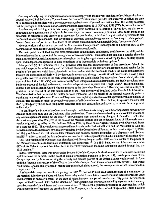 Proceedings : Conference on the Future Political Status of the United States Virgin Islands (February,1988) - Page 94