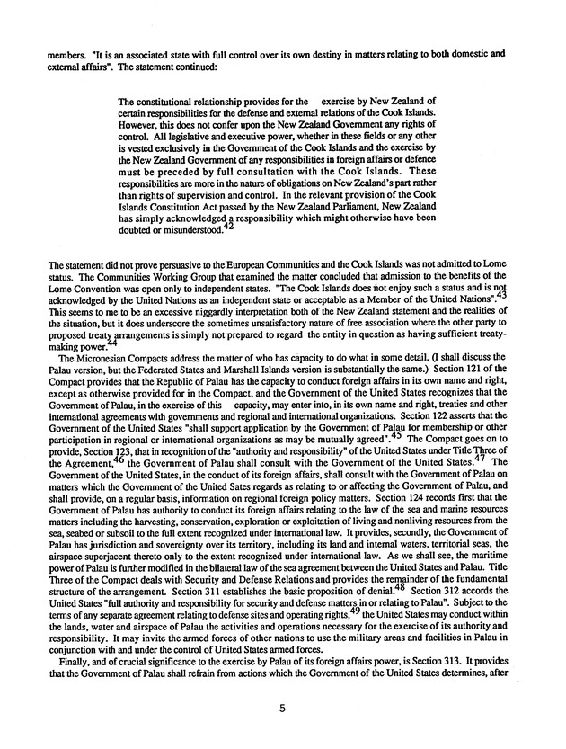 Proceedings : Conference on the Future Political Status of the United States Virgin Islands (February,1988) - Page 97