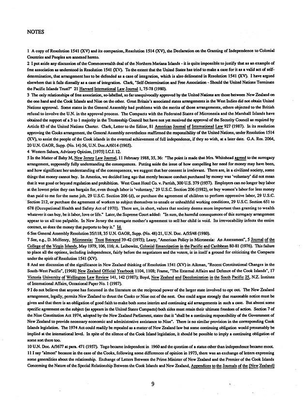 Proceedings : Conference on the Future Political Status of the United States Virgin Islands (February,1988) - Page 101