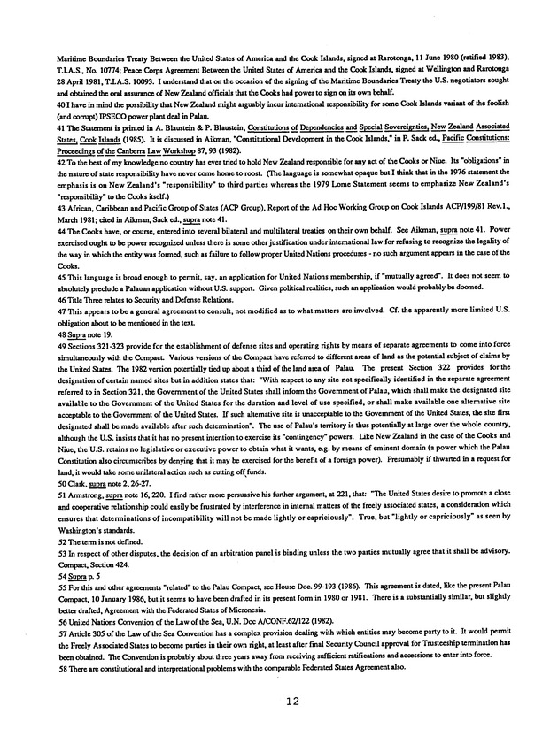 Proceedings : Conference on the Future Political Status of the United States Virgin Islands (February,1988) - Page 104