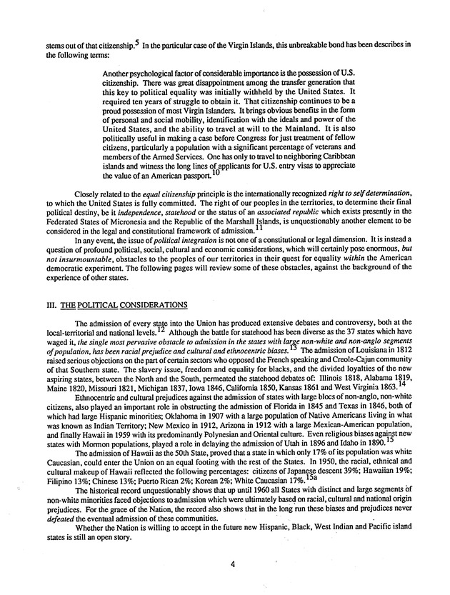 Proceedings : Conference on the Future Political Status of the United States Virgin Islands (February,1988) - Page 114