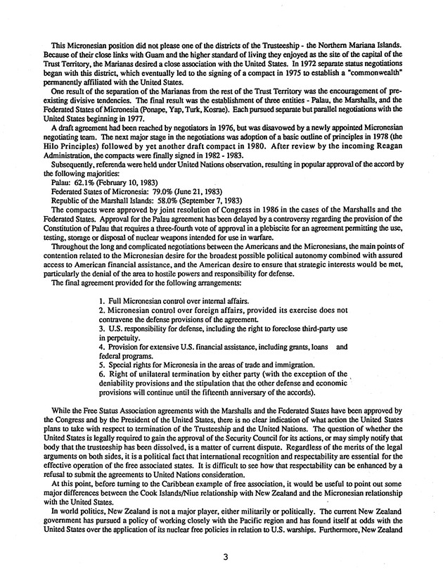 Proceedings : Conference on the Future Political Status of the United States Virgin Islands (February,1988) - Page 123