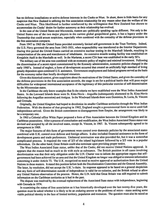 Proceedings : Conference on the Future Political Status of the United States Virgin Islands (February,1988) - Page 124