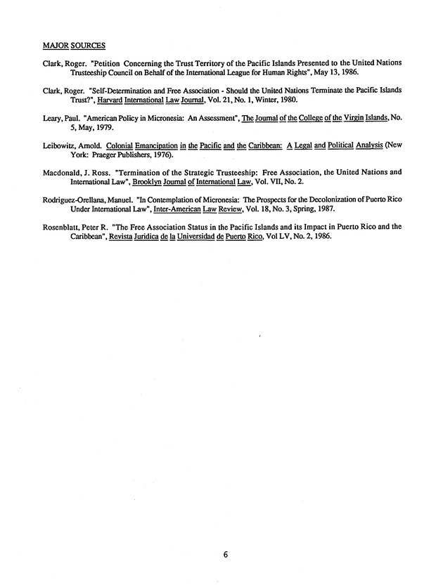 Proceedings : Conference on the Future Political Status of the United States Virgin Islands (February,1988) - Page 126