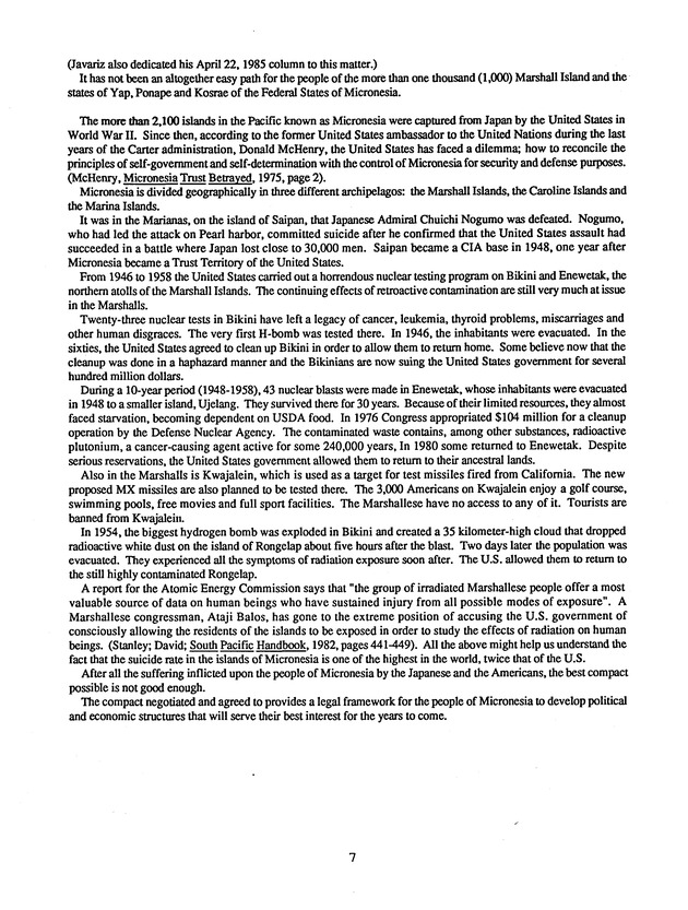 Proceedings : Conference on the Future Political Status of the United States Virgin Islands (February,1988) - Page 133