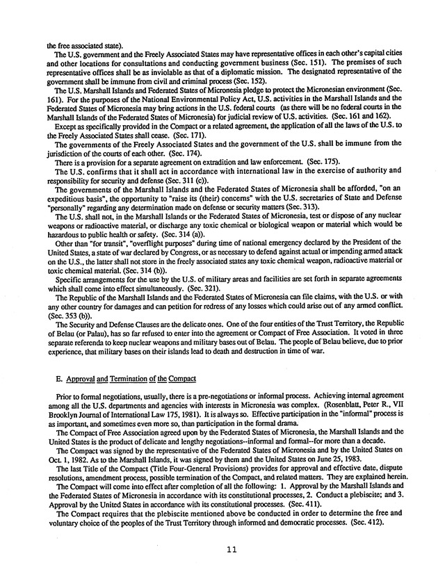 Proceedings : Conference on the Future Political Status of the United States Virgin Islands (February,1988) - Page 137