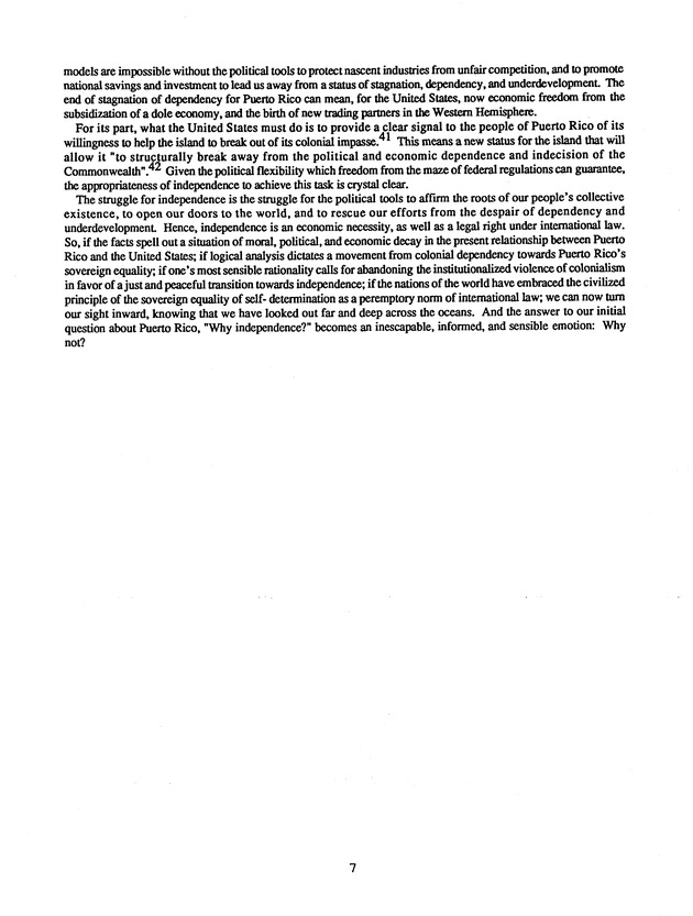 Proceedings : Conference on the Future Political Status of the United States Virgin Islands (February,1988) - Page 145