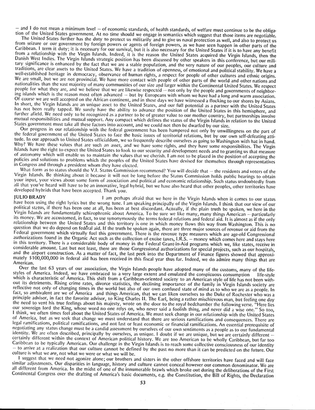 Proceedings: Conference on Recent Developments in United States - Offshore Areas Relations (March 1982) - Page 53