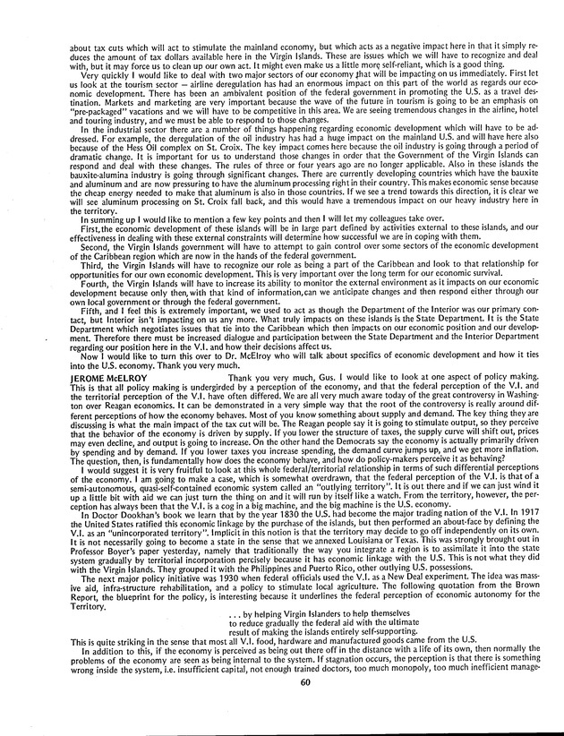 Proceedings: Conference on Recent Developments in United States - Offshore Areas Relations (March 1982) - Page 60