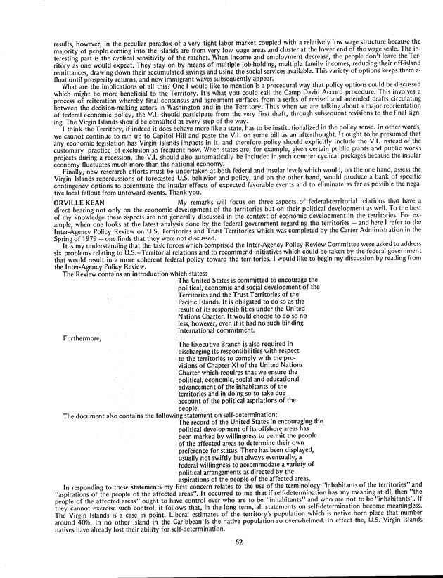 Proceedings: Conference on Recent Developments in United States - Offshore Areas Relations (March 1982) - Page 62