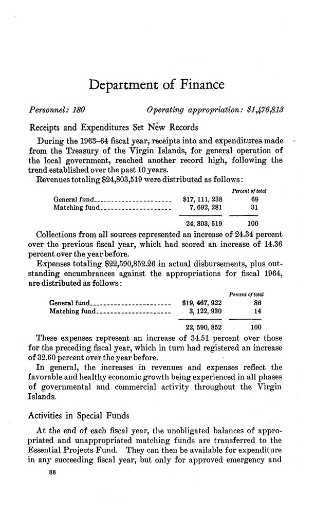 Annual report of the Governor of the Virgin Islands - Page 88