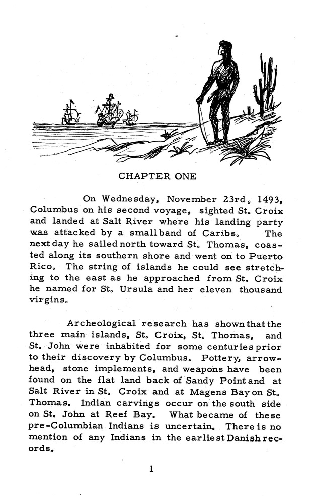 Short history of the Virgin Islands - Page 1