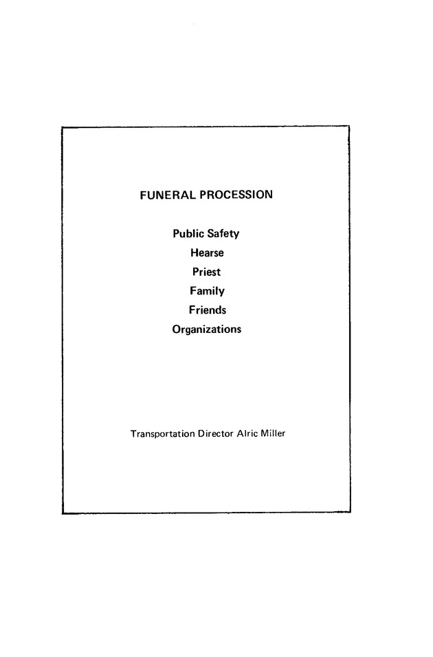 Funeral Booklet for Clifford Lorenzo Benjamin, Sr. - Page 7