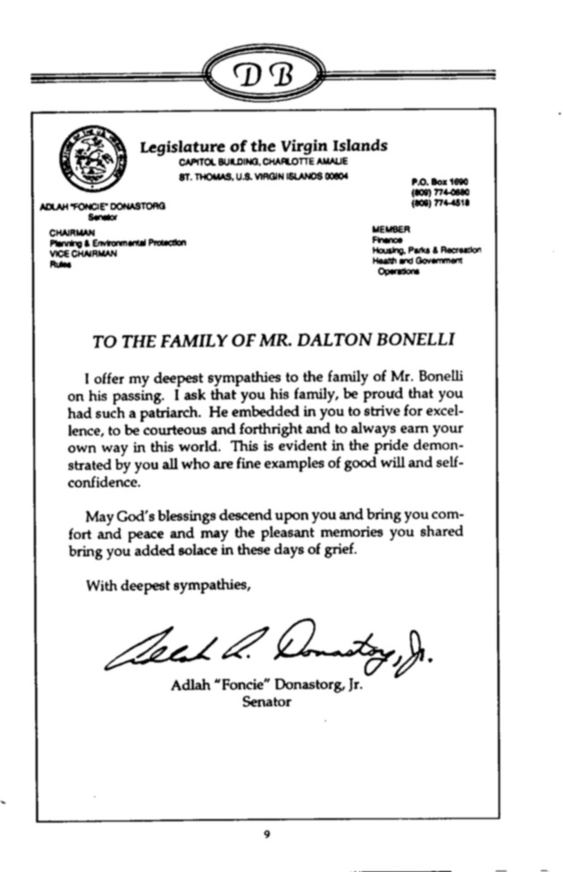 Funeral Booklet for Dalton Alexander Bonelli - Page 6