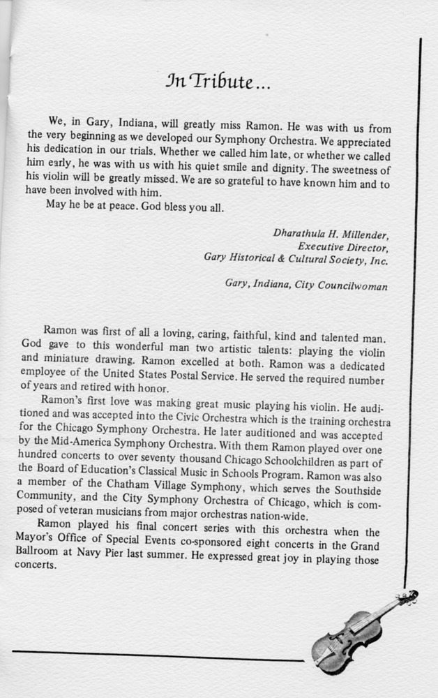 Funeral Booklet for Ramon C. Gabriel - Page 5