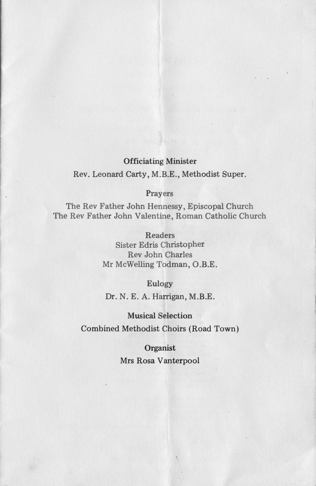 Funeral Booklet for James O. Georges - Page 3