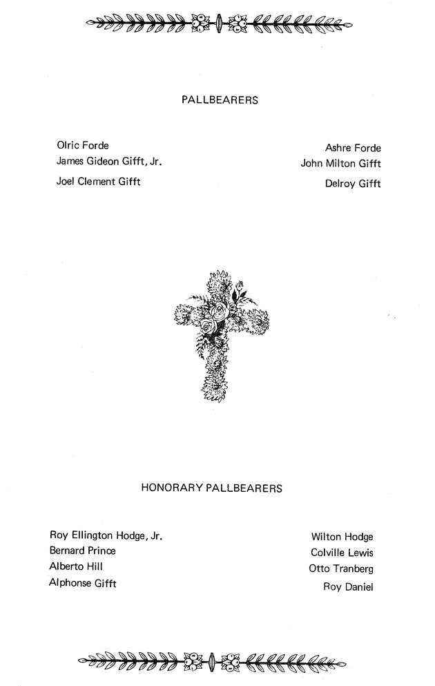 Funeral Booklet for Lelas M. X. Gifft - Page 4