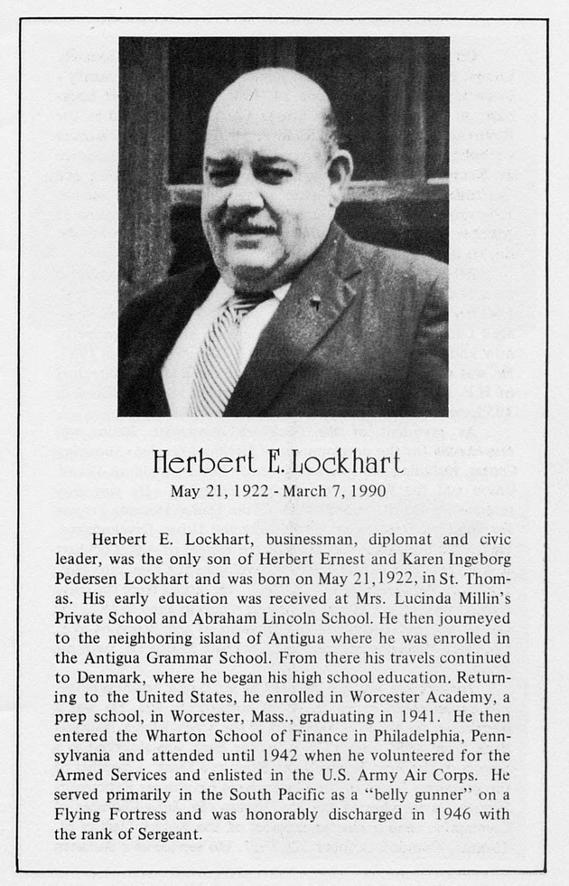 Funeral Booklet for Herbert E. Lockhart - Page 3