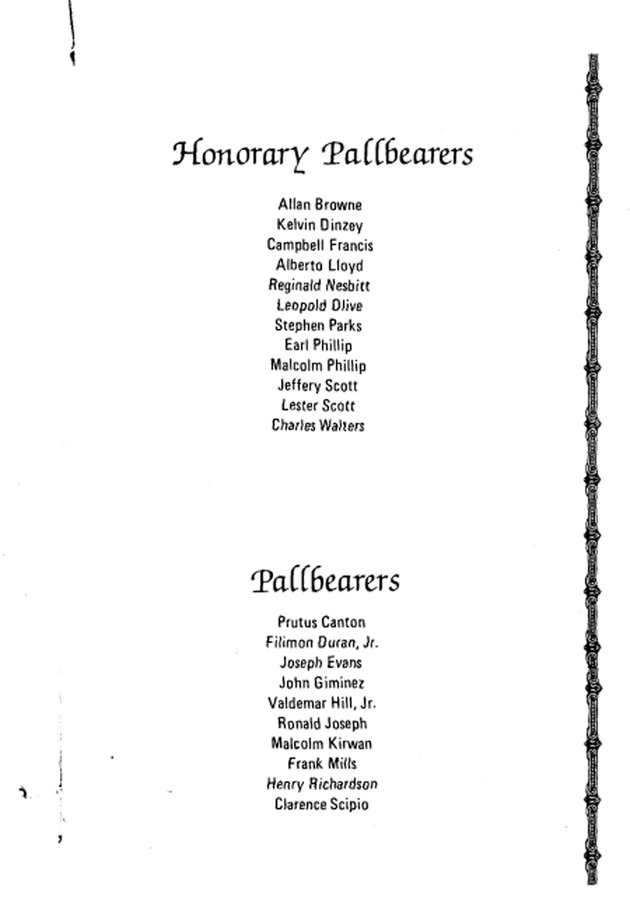 Funeral Booklet for John Mescus - Page 5