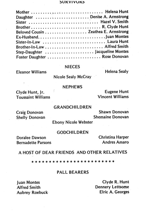 Funeral Booklet for Enid H. A. Montes - Page 4