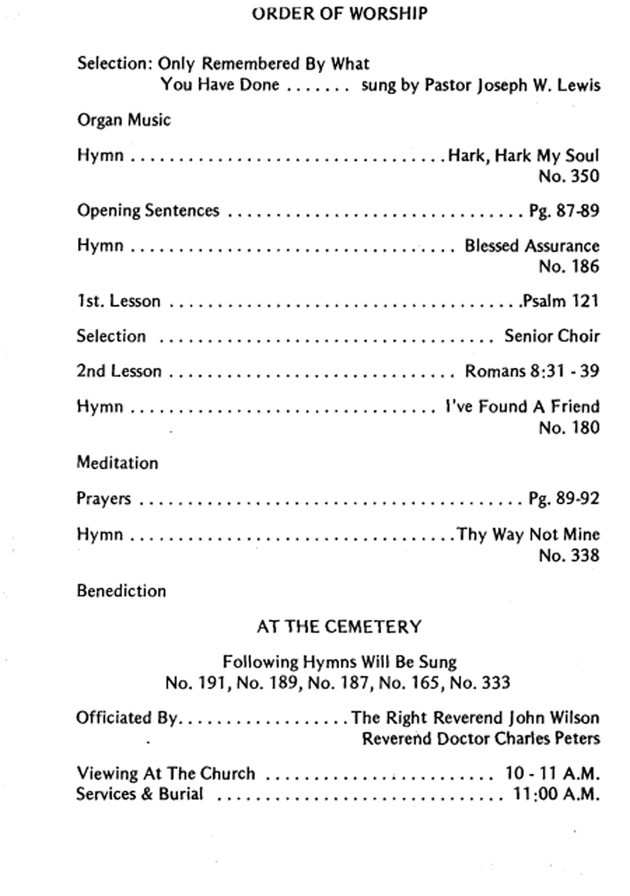 Funeral Booklet for Enid H. A. Montes - Page 6