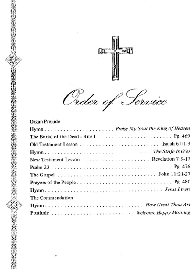 Funeral Booklet for Dorothy E. M. Penn - Page 4