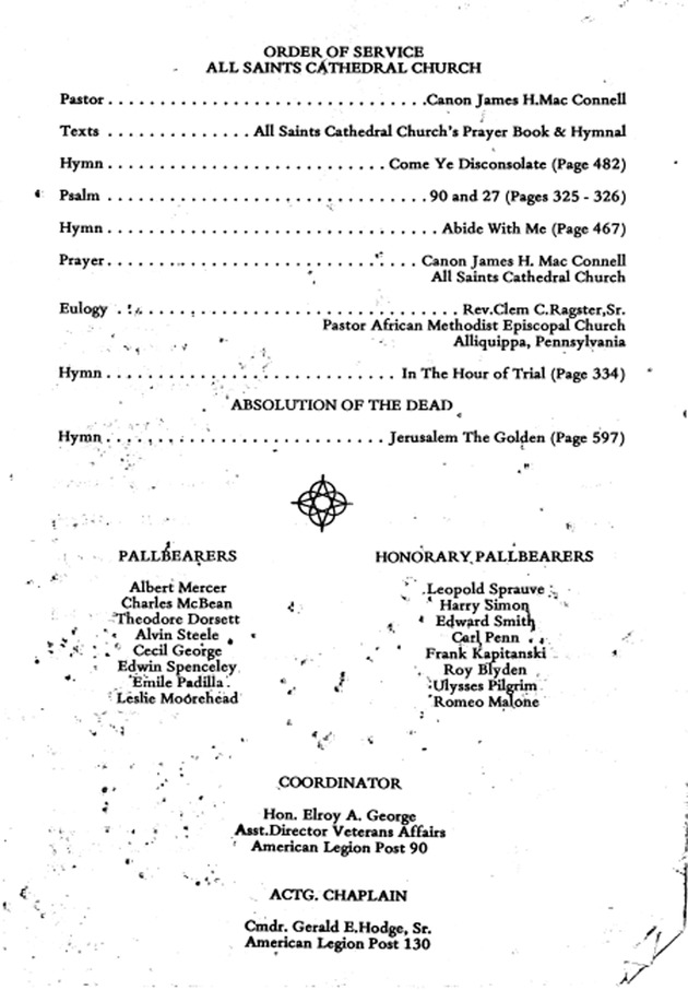 Funeral Booklet for Albert Ragster Sr. - Page 3