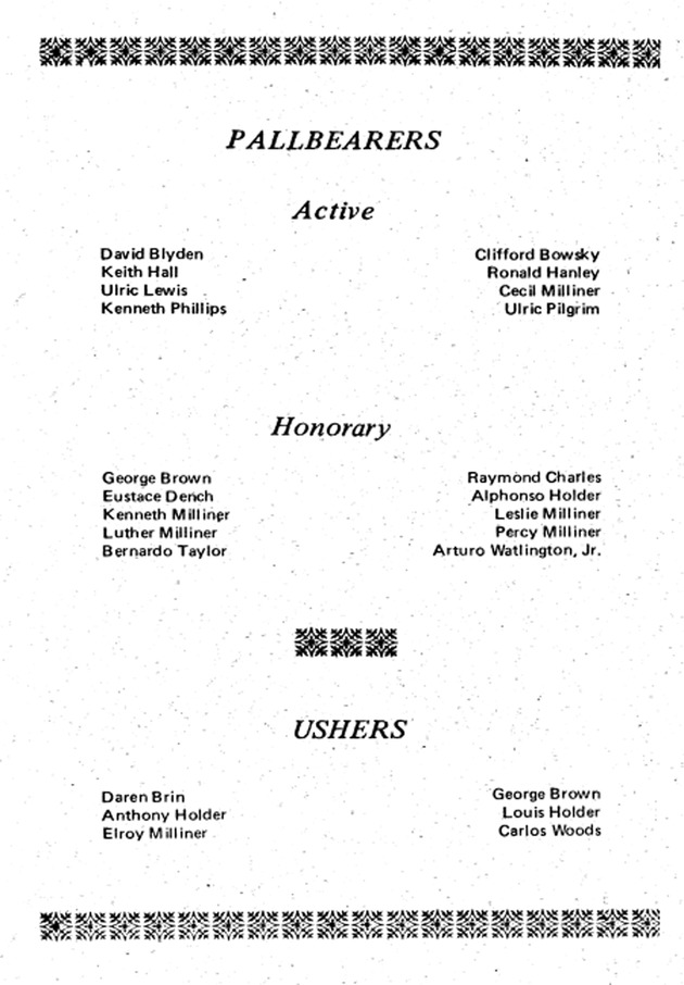 Funeral Booklet for Edward B. Smith - Page 10