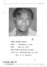 Funeral Booklet for James N. Smith