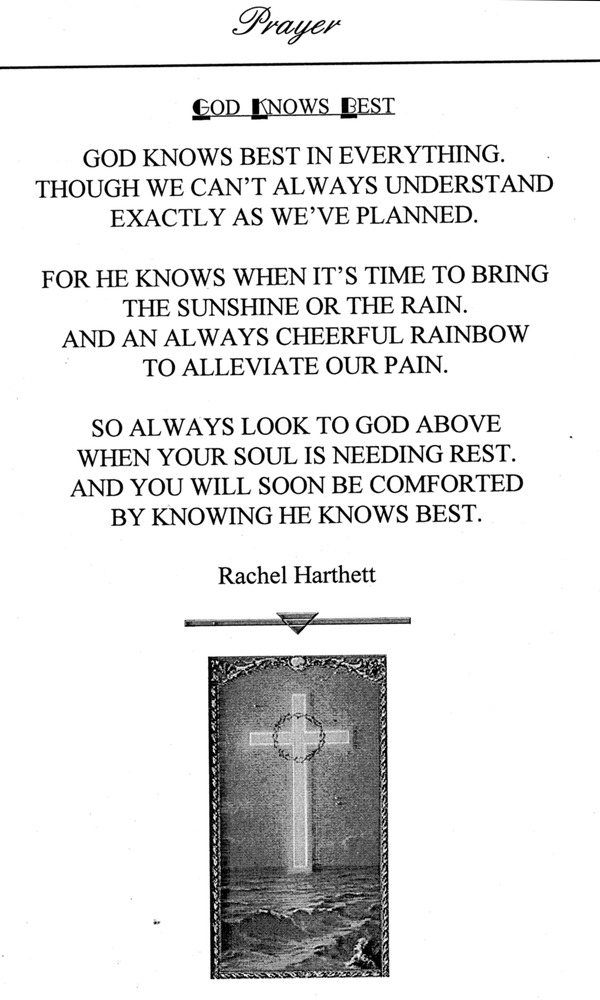 Funeral Booklet for Carmen Webster - Page 7