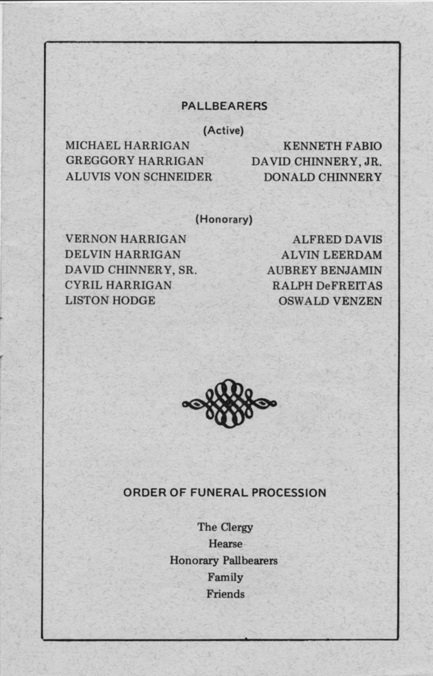 Funeral Booklet for Calvin Davis Harrigan - Page 10