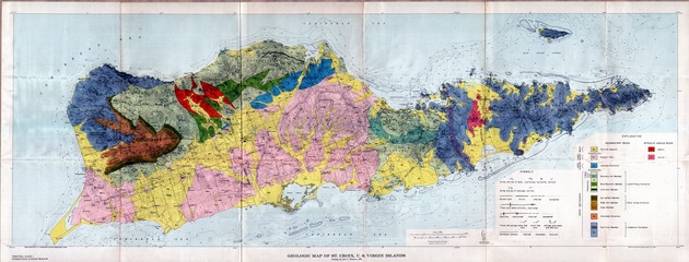 Geologic Map of St. Croix, U.S. Virgin Islands