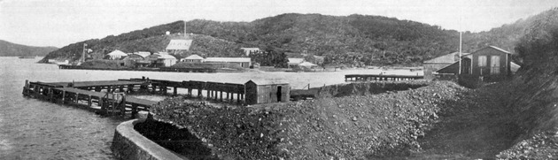 Wharves of the Hamburg-American Line, St. Thomas