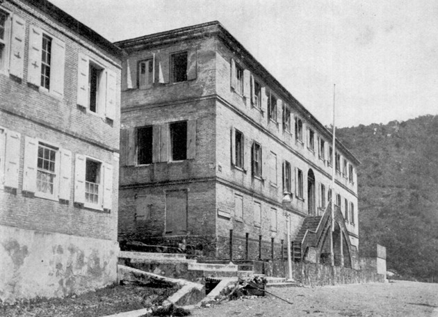 Communal school building, St. Thomas