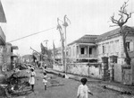 Moravian parsonage, St. Thomas, after the hurricane