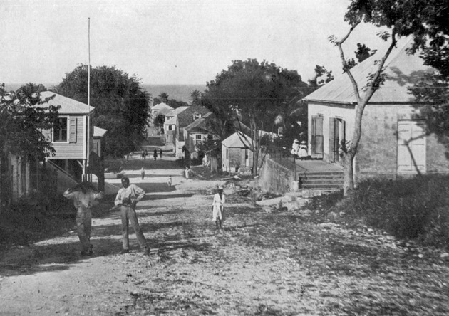 Street in Frederiksted, St. Croix