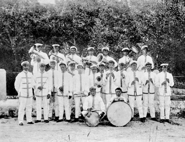 Brass band, Christiansted, St. Croix