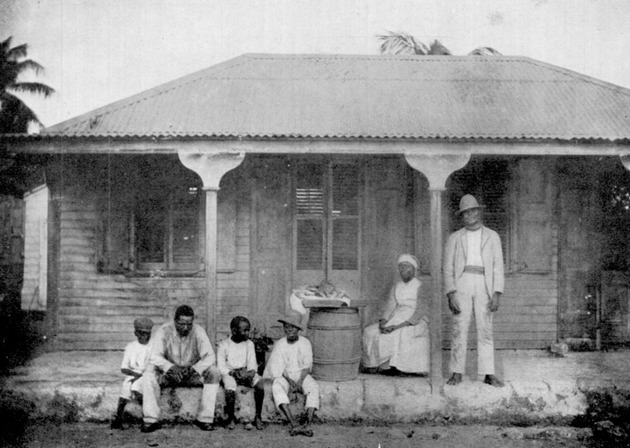 Fruit and bread sellers