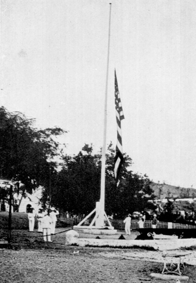 Ascent of Old Glory [U.S.A. flag]