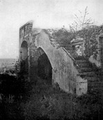 Ruins of stairway, New Hernhut Moravian Mission Station, St. Thomas