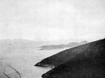 North coast of St. Thomas, with Thatch Cay and Tobago (British Virgin Islands) and Little Tobago (British Virgin Islands) in the distance