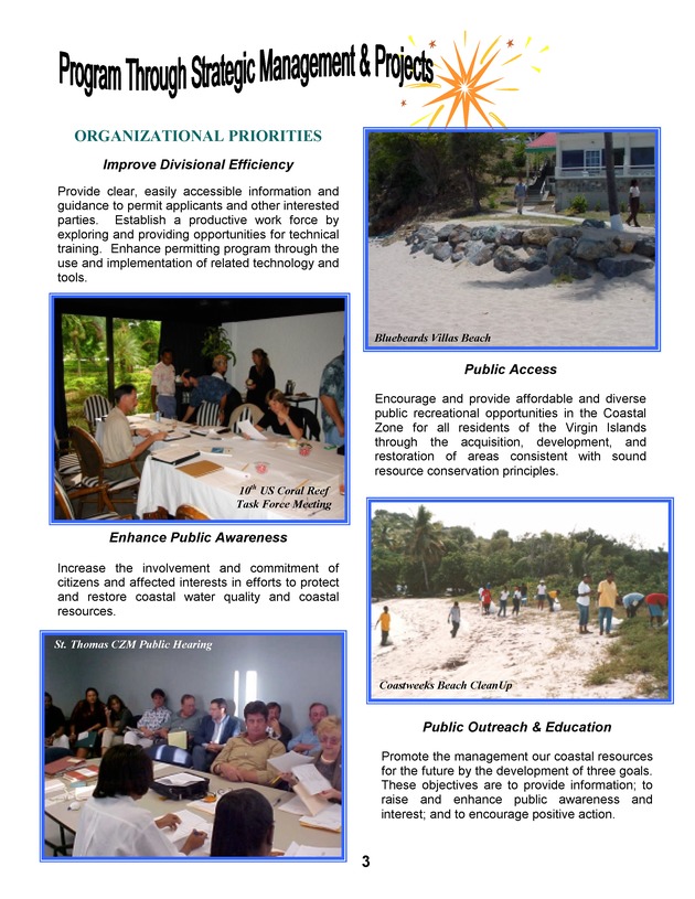 Coastal Views: Virgin Islands Coastal Zone Management Program - Page 3