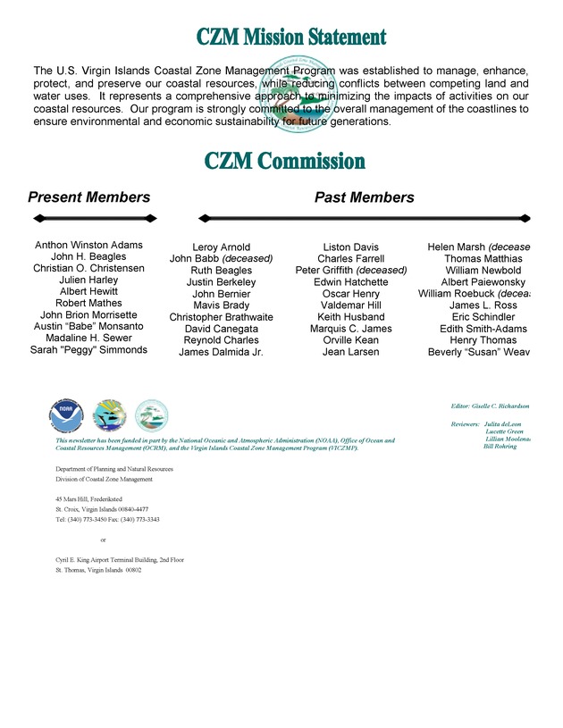 Coastal Views: Virgin Islands Coastal Zone Management Program - Page 4