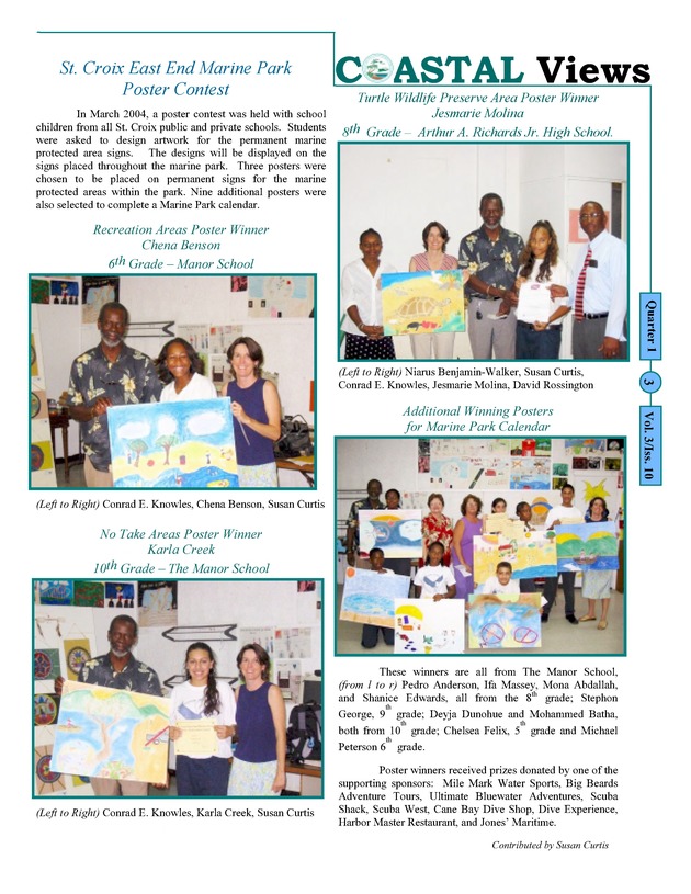 Coastal Views: Virgin Islands Coastal Zone Management Program - Page 3