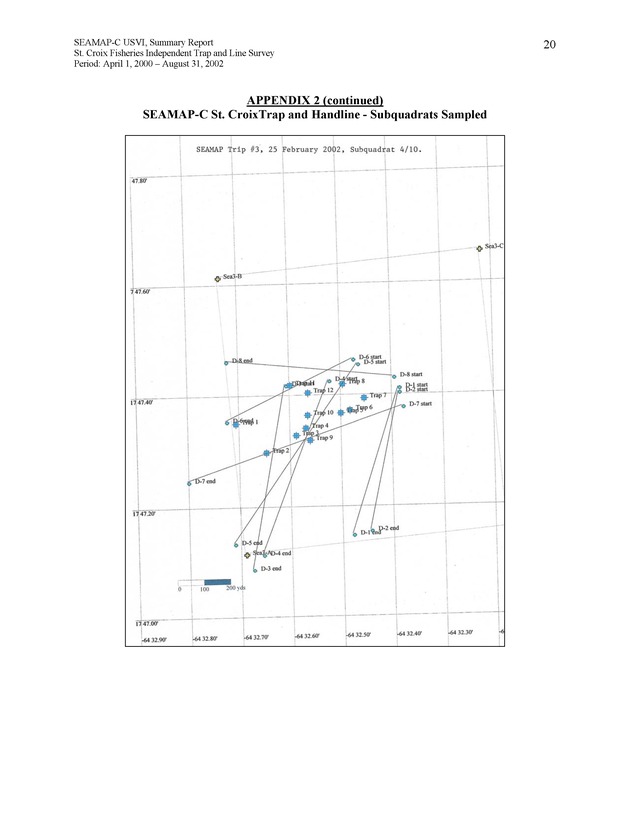 St. Croix Fisheries independent trap and line survey - Page 20