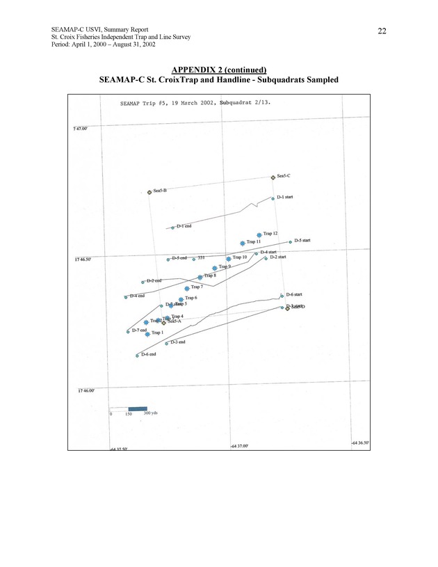 St. Croix Fisheries independent trap and line survey - Page 22